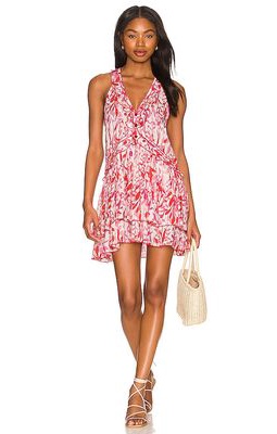 Poupette St Barth Mae Mini Dress in Pink