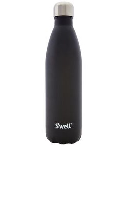 S'well Stone 25oz Water Bottle in Black.