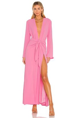 Camila Coelho Millie Maxi Dress in Pink