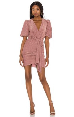 SAYLOR Deb Mini Dress in Mauve