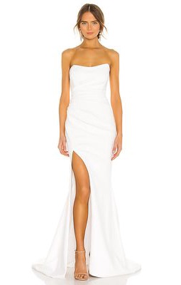 Katie May X NOEL AND JEAN Divinity Gown in White
