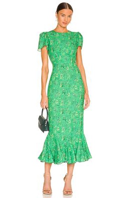 Rhode Lulani Dress in Green