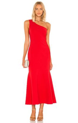 LIKELY Brighton Dress in Red