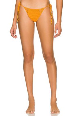 Cult Gaia Alivia Bikini Bottom in Orange
