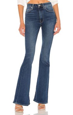 Hudson Jeans Holly High Rise Flare in Blue