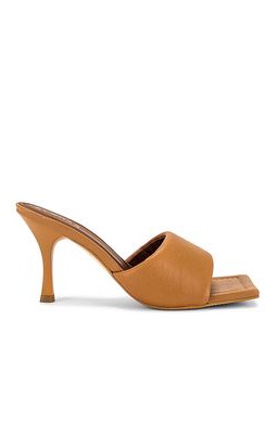 ALOHAS Puffy Mule in Brown
