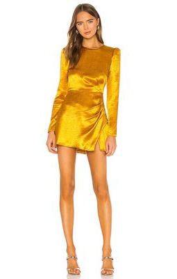House of Harlow 1960 x REVOLVE Krisha Mini Dress in Yellow