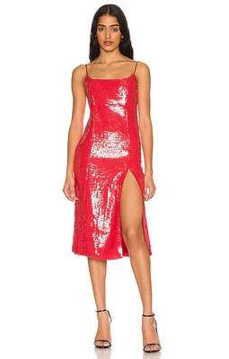 Bardot Beckett Sequin Dress in Red