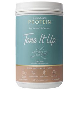 Tone It Up Vanilla Plant Based Protein Powder in Beauty: NA.