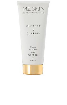 MZ Skin Cleanse & Clarify Dual Action AHA Cleanser & Mask in Beauty: NA.