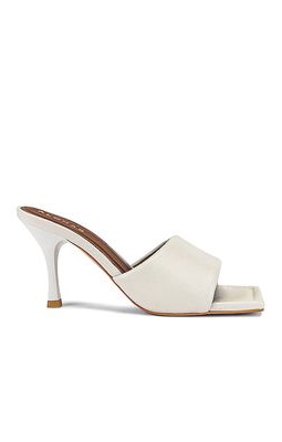 ALOHAS Puffy Mule in White