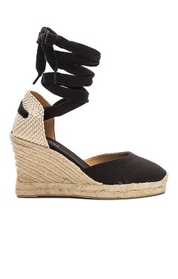 Soludos Tall Wedge in Black