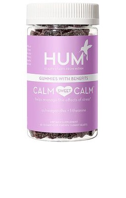 HUM Nutrition Calm Sweet Calm Stress Reducing Gummies in Beauty: NA.