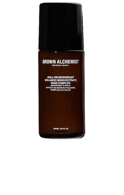 Grown Alchemist Roll-On Deodorant in Icelandic Moss Extract and Sage Complex.