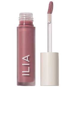 ILIA Balmy Gloss Tinted Lip Oil in Maybe Violet.