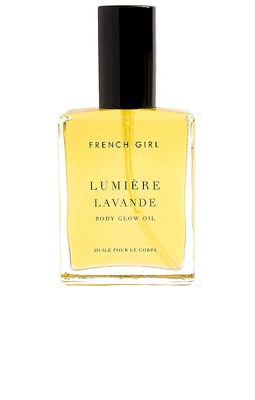 French Girl Lumiere Body Oil in Lavande.