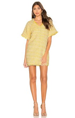 Lovers and Friends Sydney Mini Dress in Yellow