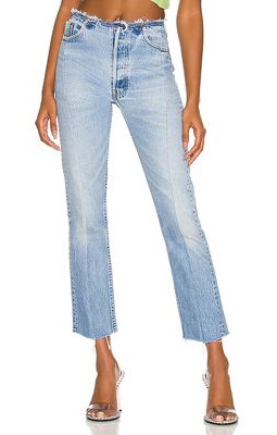 EB Denim Bandless Jeans in Blue