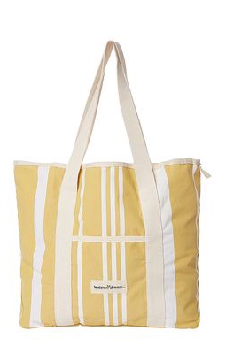 business & pleasure co. The Beach Bag in Yellow.