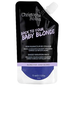 Christophe Robin Travel Shade Variation Care Mask in Baby Blonde.