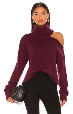 PAIGE Raundi Sweater in Wine