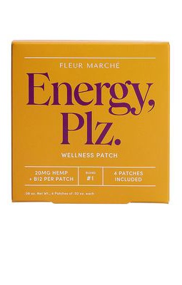 Fleur Marche Energy, Plz CBD Patch 4 Count in Beauty: NA.