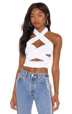 LNA Endless Top in White