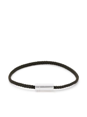 Le Gramme Nato cable bracelet - Silver