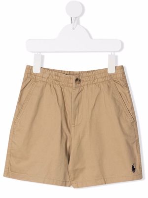 Ralph Lauren Kids elasticated cargo shorts - Neutrals