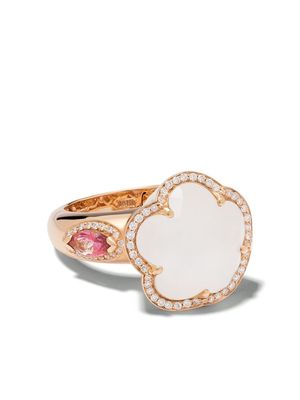 Pasquale Bruni 18kt rose gold diamond Bon Ton ring - Pink