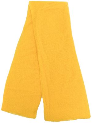 Botto Giuseppe lightweight cashmere scarf - Yellow
