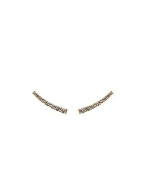 ALINKA 18kt gold DASHA slider diamond earrings
