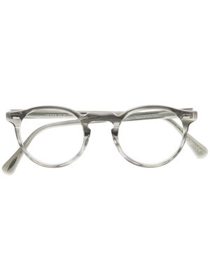 Oliver Peoples Gregory Peck round-frame glasses - Grey