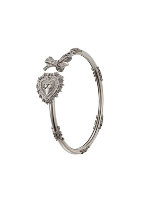 Dolce & Gabbana 18kt white gold Devotion diamond bracelet - Silver
