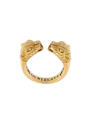 Nialaya Jewelry panther ring - Yellow