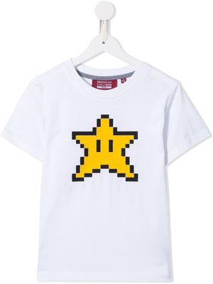 Mostly Heard Rarely Seen 8-Bit star T-shirt - White
