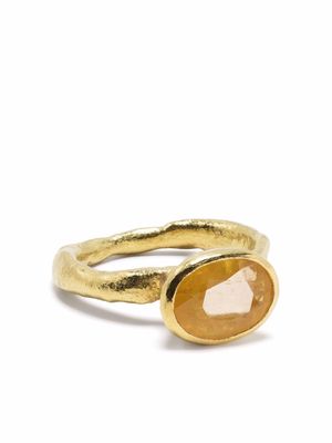 DISA ALLSOPP 18kt yellow gold yellow sapphire ring