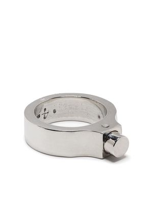 Parts of Four 7mm Sahara ring - Silver
