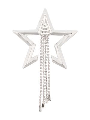Coup De Coeur Star drapped brooch - Silver