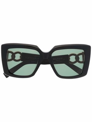 Balmain Eyewear La Royale square-frame sunglasses - Black