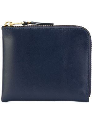 Comme Des Garçons Wallet classic zip wallet - Blue