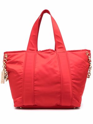 AZ FACTORY Hugging chain-trim tote - Red