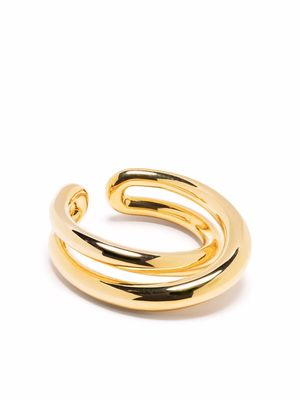 Charlotte Chesnais Initial open-detail ring - Gold