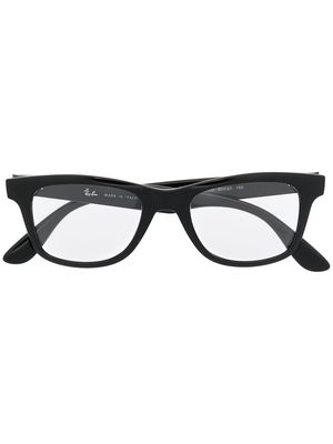 Ray-Ban rectangle frame glasses - Black