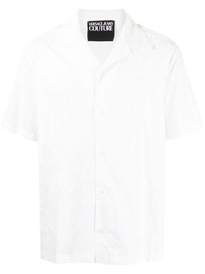 Versace Jeans Couture logo-print short-sleeve shirt - White