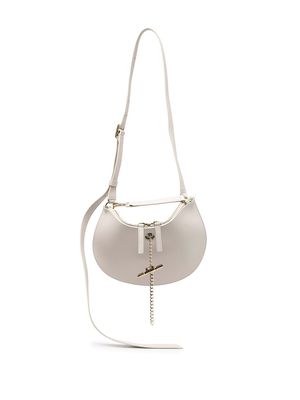Shanghai Tang x Yuni Ahn mini Fortune Cookie shoulder bag - White