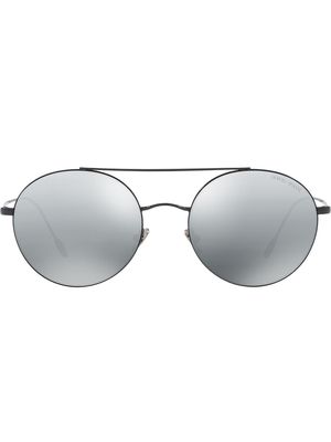 Giorgio Armani round frame sunglasses - Black