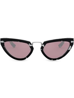Miu Miu Eyewear cat-eye sunglasses - Black