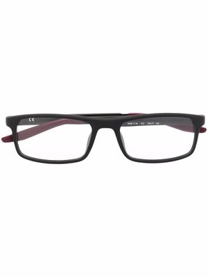 Nike rectangular-frame eyeglasses - Black