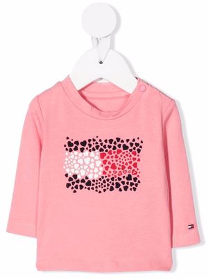 Tommy Hilfiger Junior logo-print T-shirt - Pink